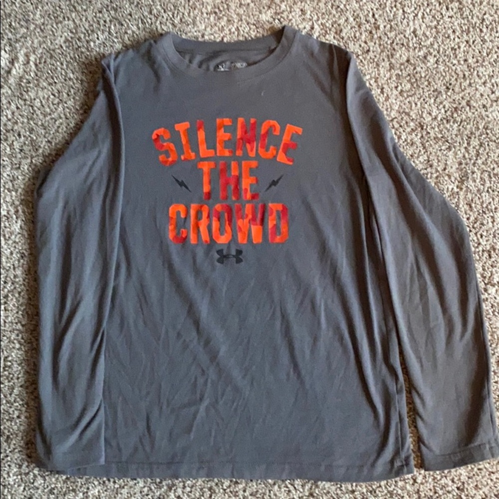 Under Armour Boys Long Sleeve Tee